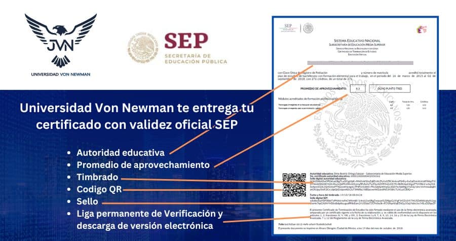 validez oficial de los estudios